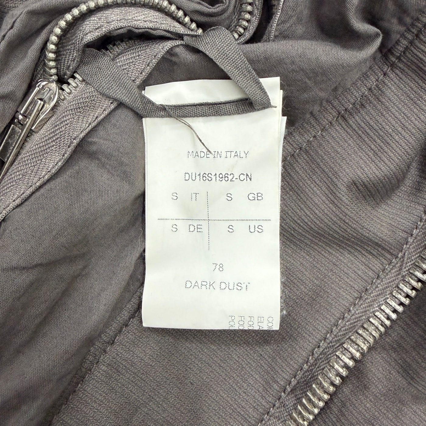 RICK OWENS Fish Tail Jacket 상세 이미지 5