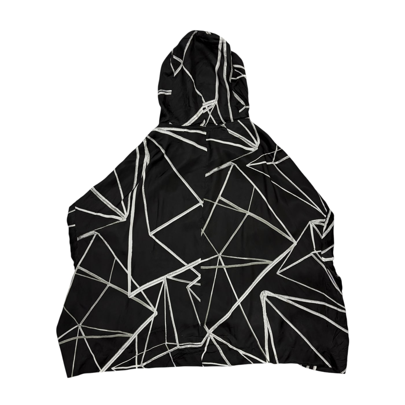 RICK OWENS Abstract Pattern Hooded Jacket 상세 이미지 2