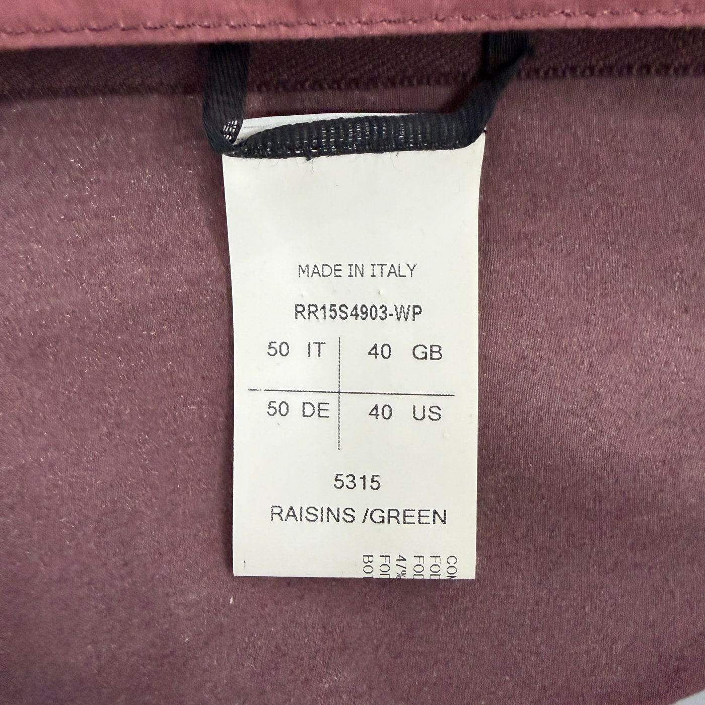 RICK OWENS Double-Breasted Coat 상세 이미지 4