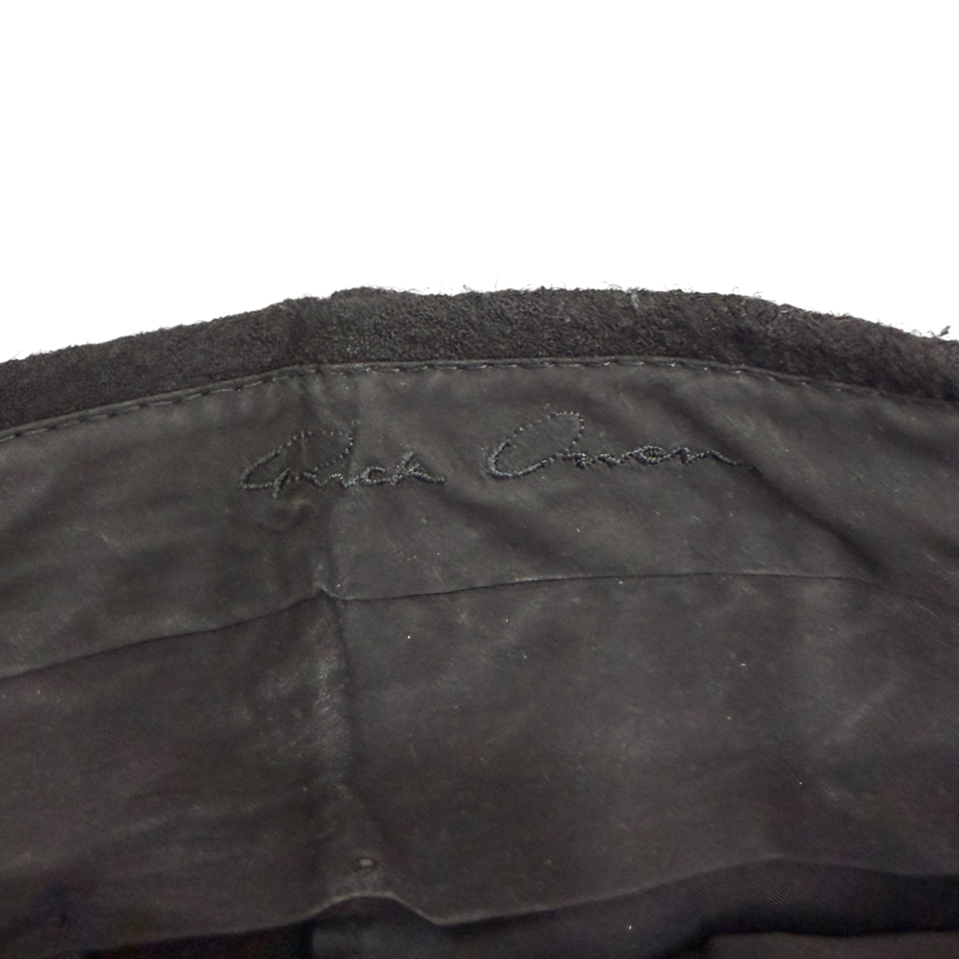 RICK OWENS Flared Black Pants 상세 이미지 3