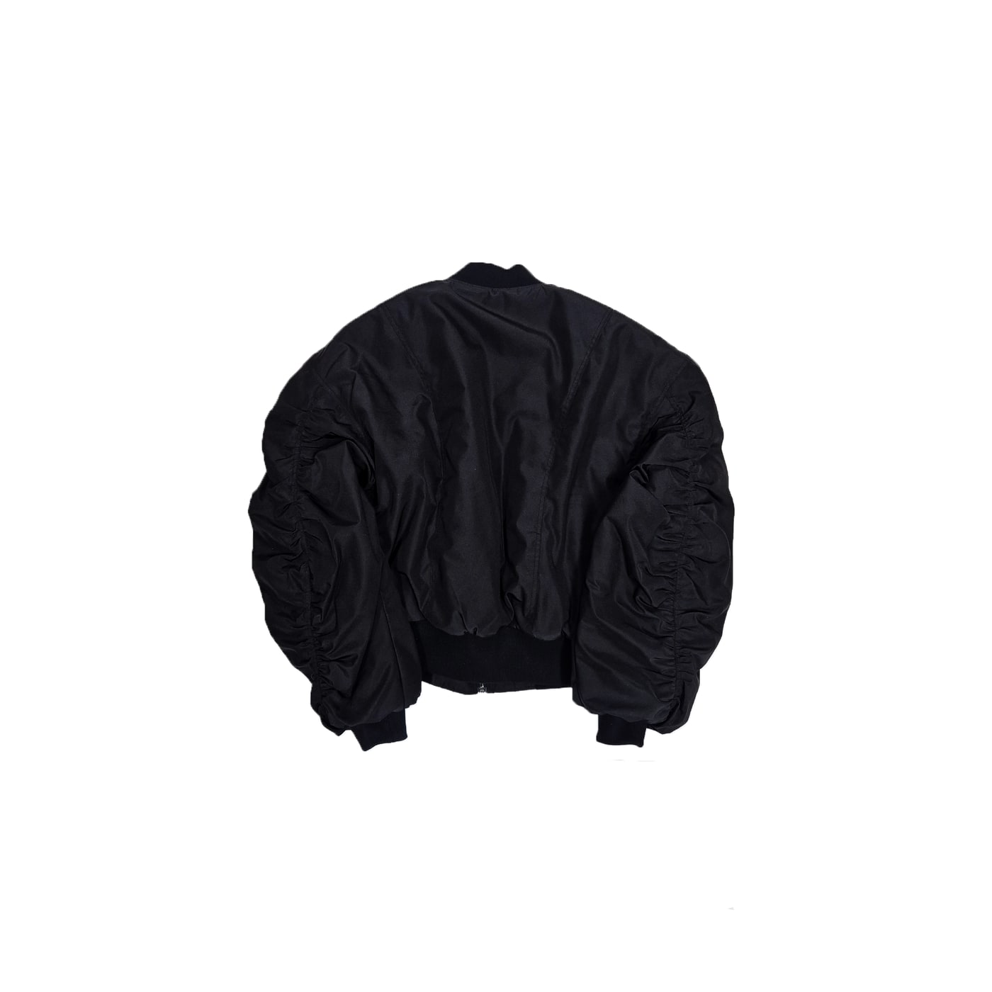 SHELL Bomber Jacket Black 상세 이미지 2