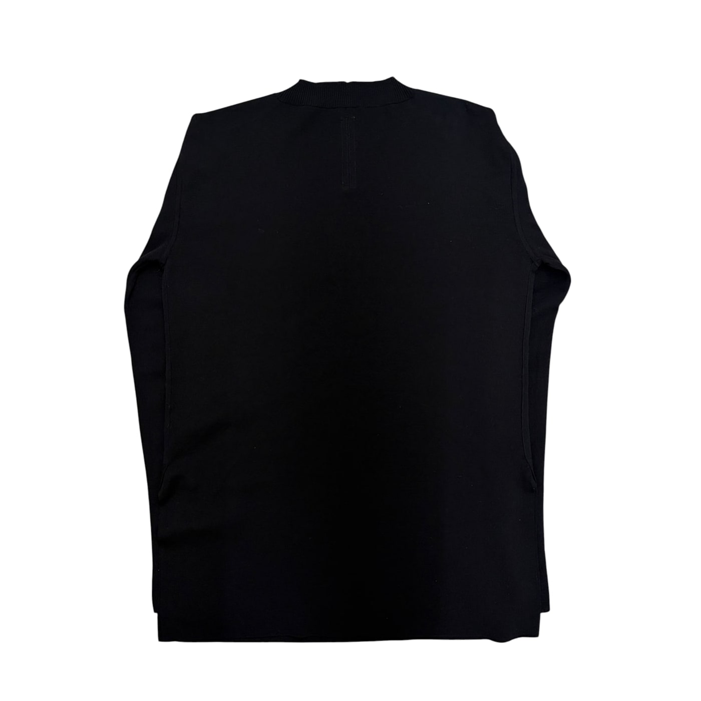 RICK OWENS Black Long Sleeve Shirt 상세 이미지 2
