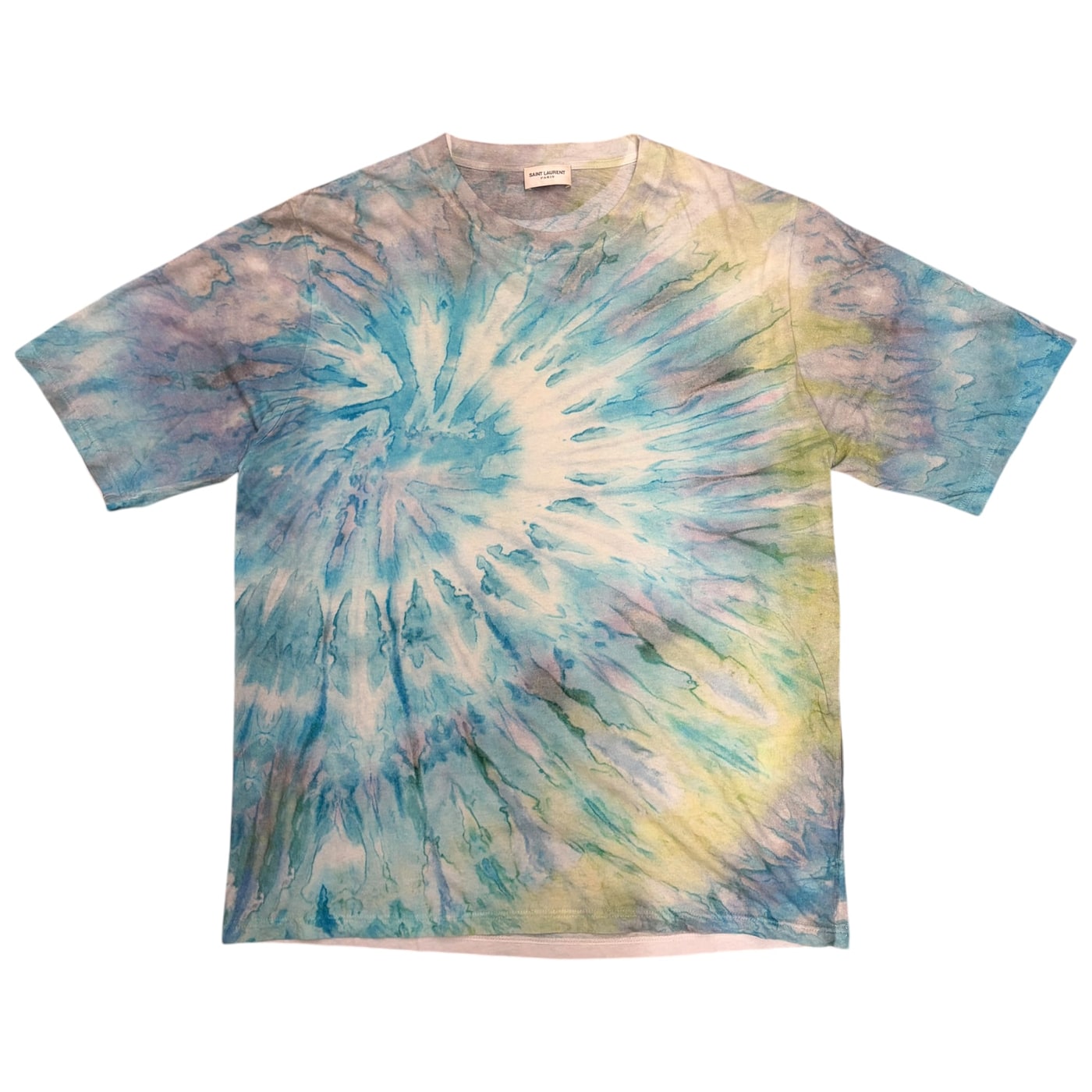 SAINT LAURENT Tie-Dye T-Shirt 상세 이미지 1