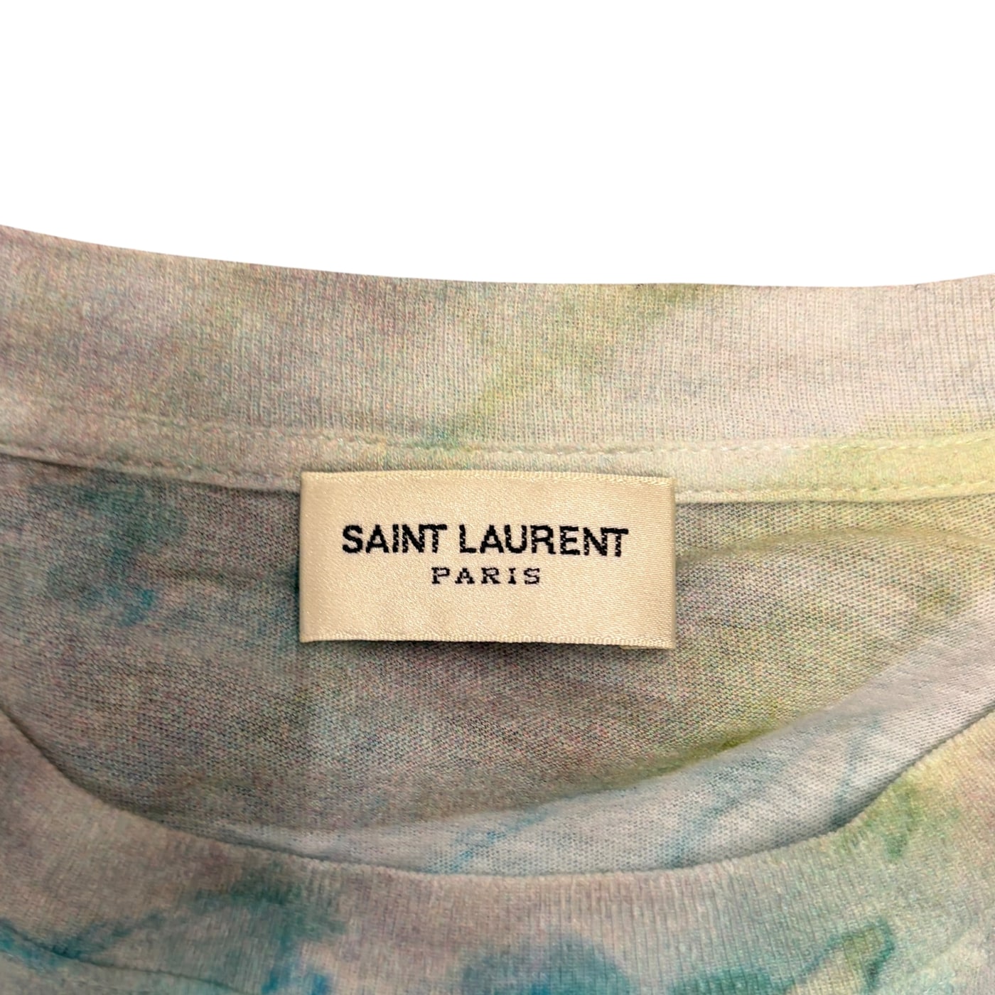 SAINT LAURENT Tie-Dye T-Shirt 상세 이미지 2