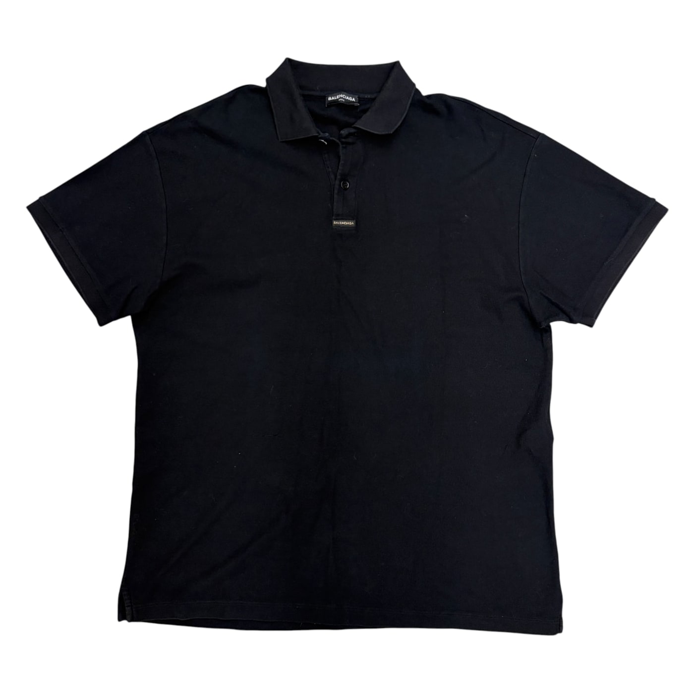 BALENCIAGA Think Big Polo Shirt 상세 이미지 1
