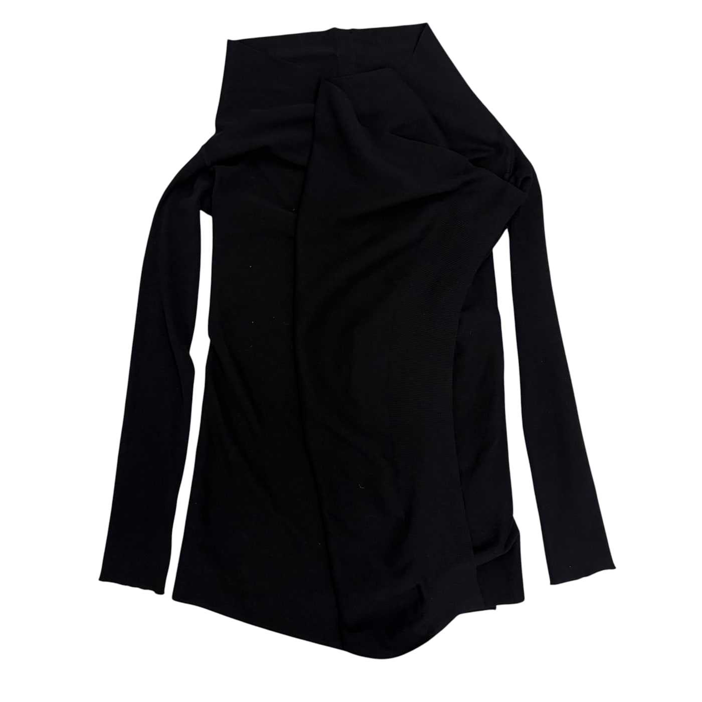 Black Long Sleeve Cardigan 상세 이미지 1