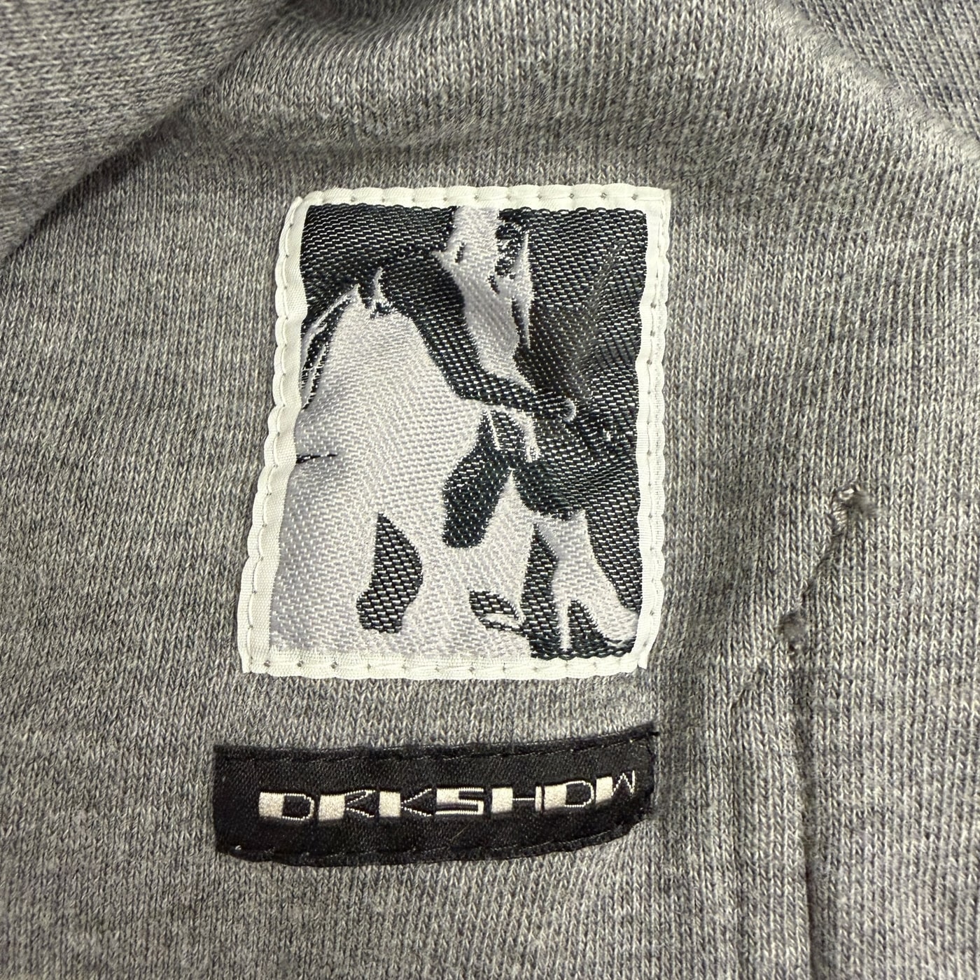 RICK OWENS REVERSE Hooded Sweatshirt 상세 이미지 3