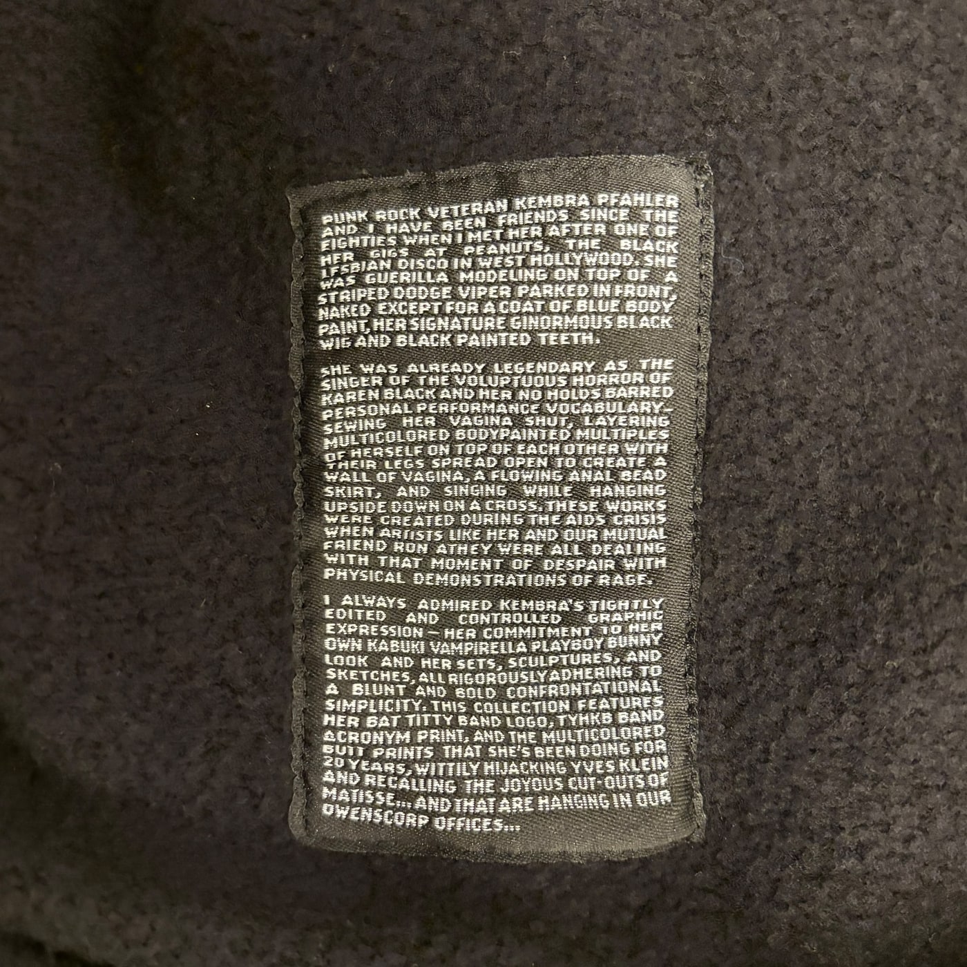 RICK OWENS Graphic Hoodie 상세 이미지 4