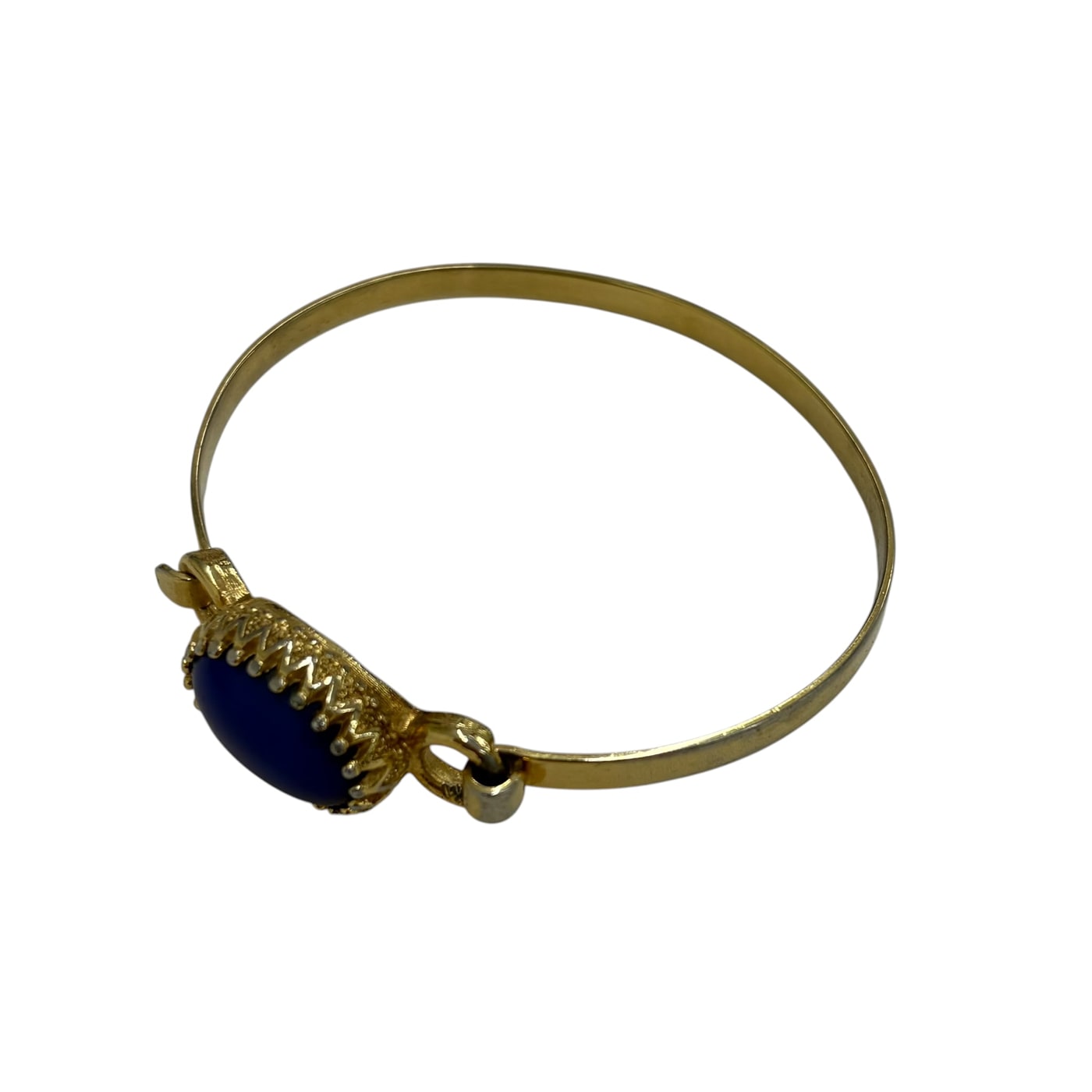 Avon Vintage Blue Stone Bangle 상세 이미지 1