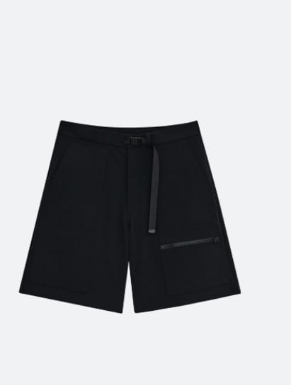 PATCH POCKET SHORTS [BLACK] 상세 이미지 1
