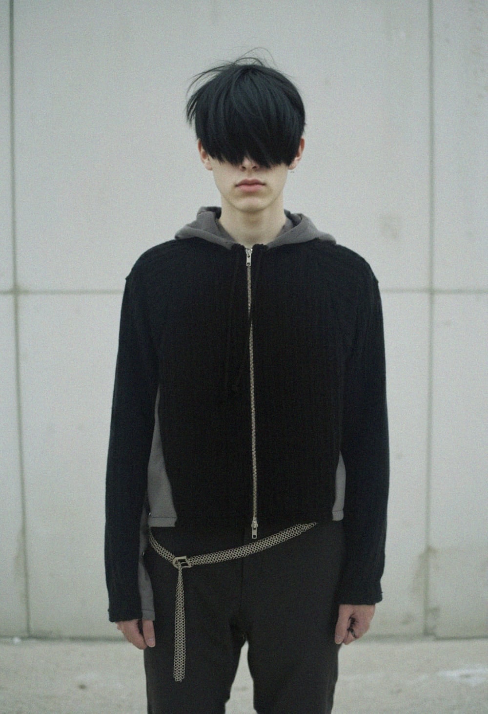 Whale hood zip-up 상세 이미지 1