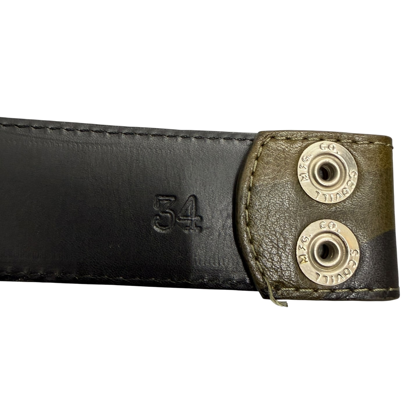 CHROME HEARTS Camo Leather Belt Strap 상세 이미지 2