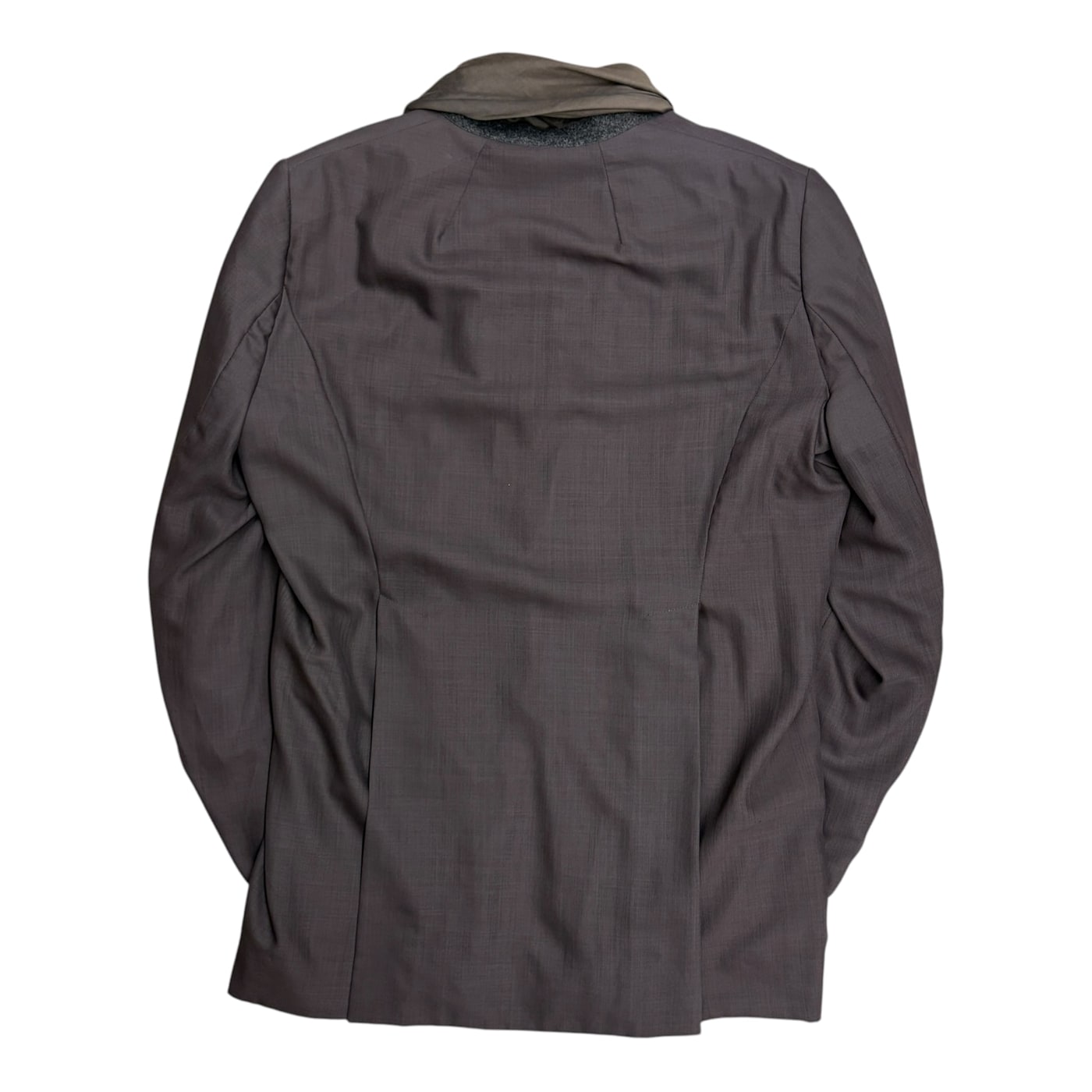 RICK OWENS Ruffle Collar Blazer 상세 이미지 1