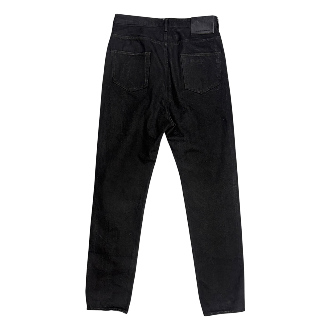 RICK OWENS Black Denim Pants 상세 이미지 1