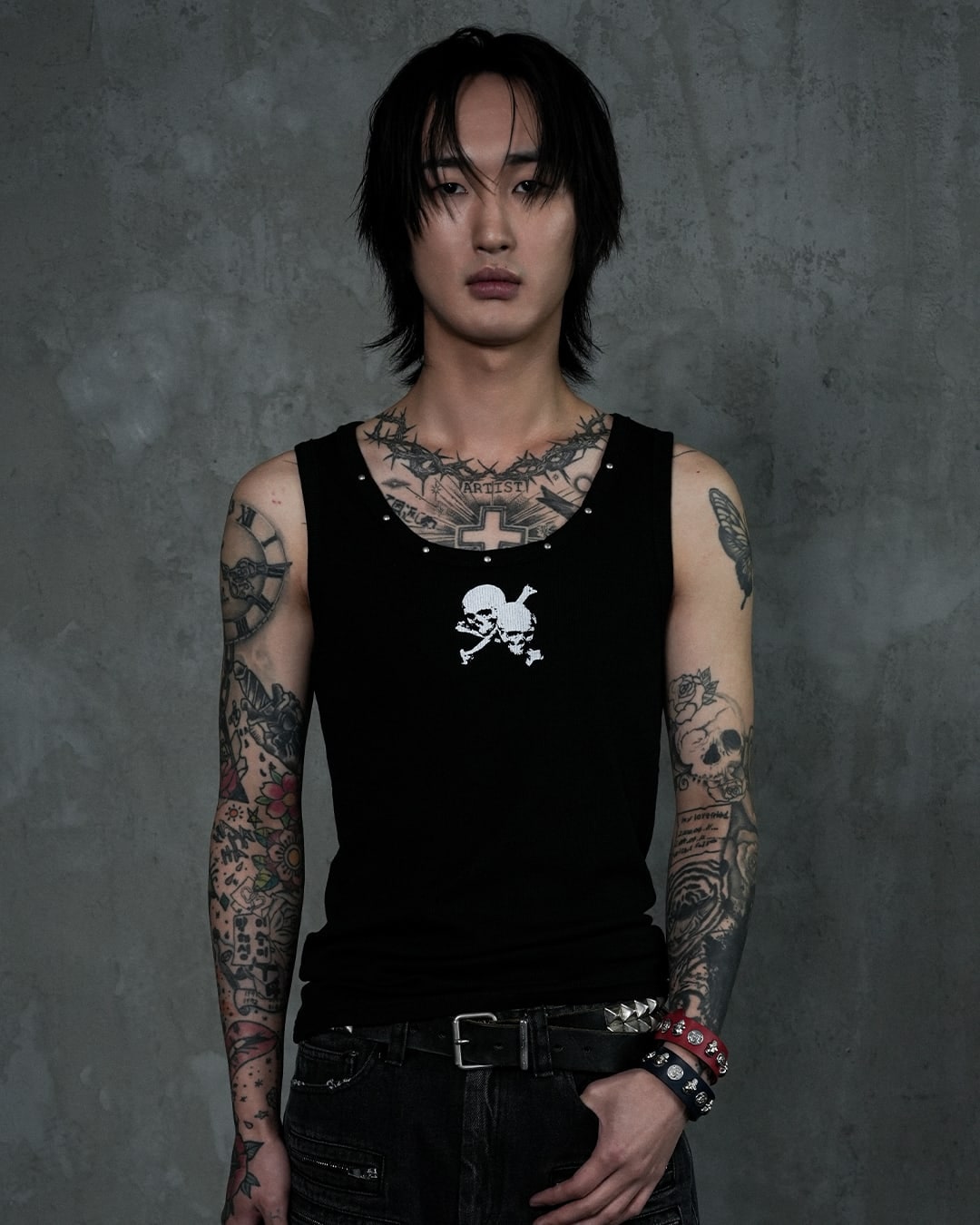 Skull Stud Sleveless 상세 이미지 3