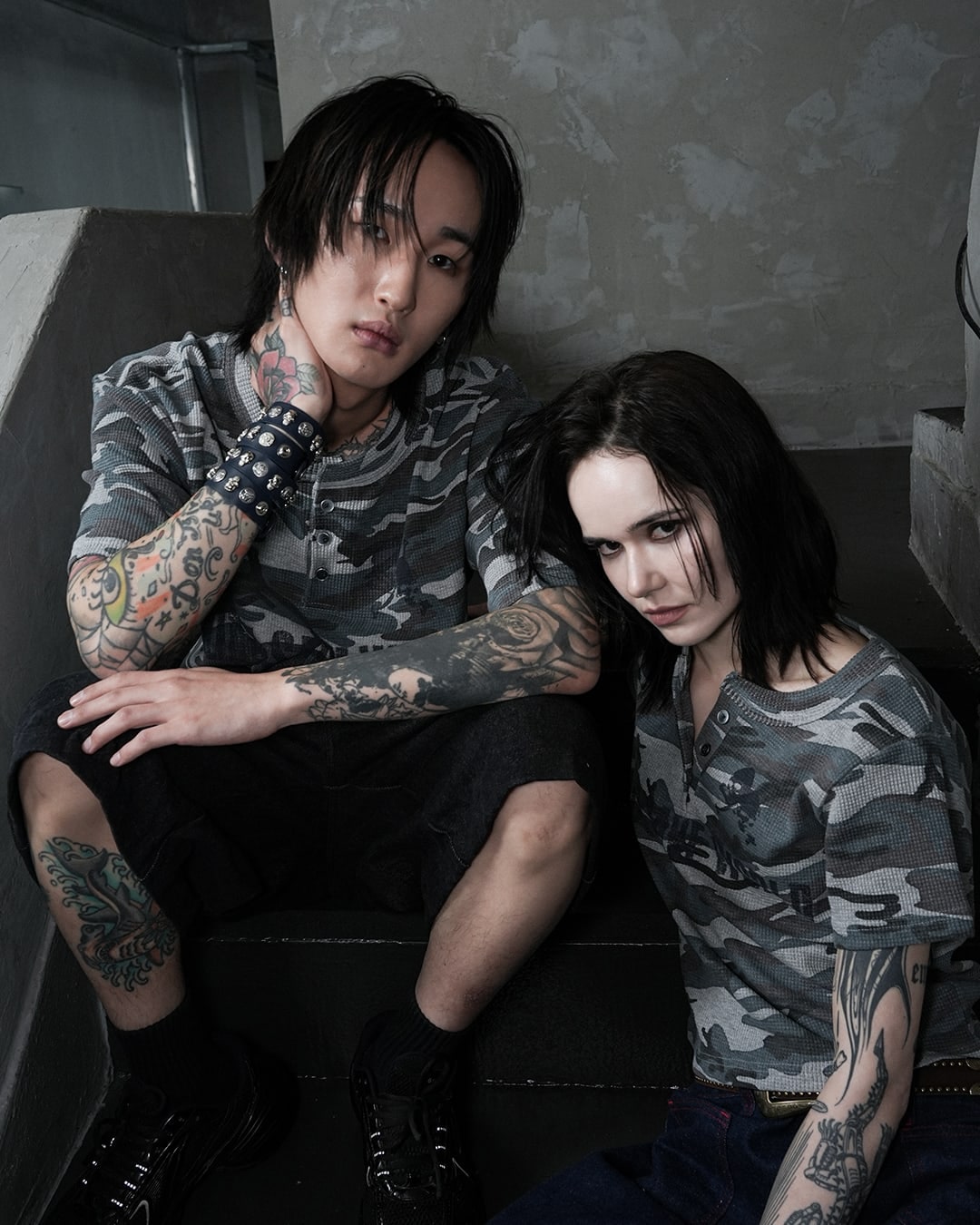 P.S.W CAMO Henleyneck 상세 이미지 1