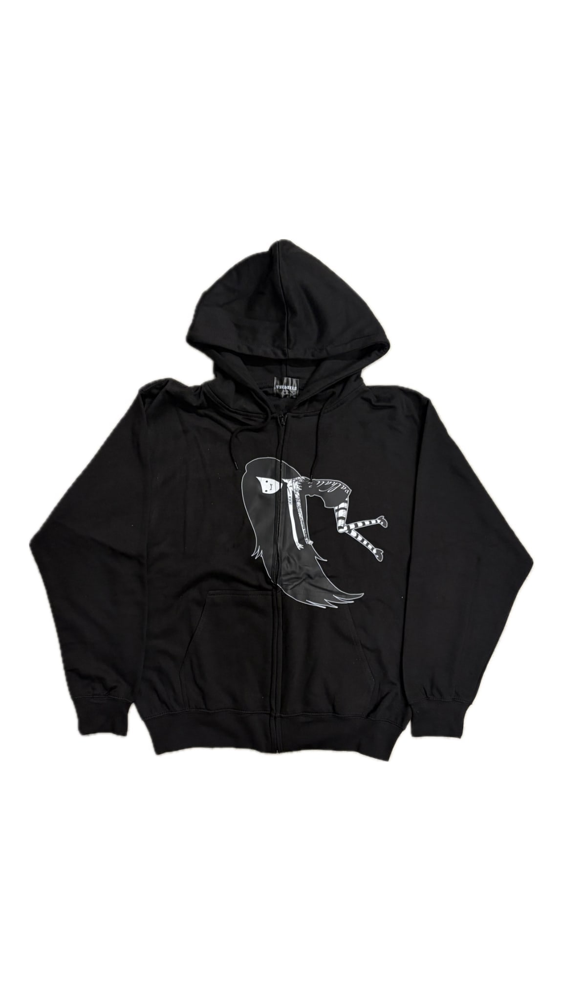 Virgingothgirl Zip hoodie 상세 이미지 1