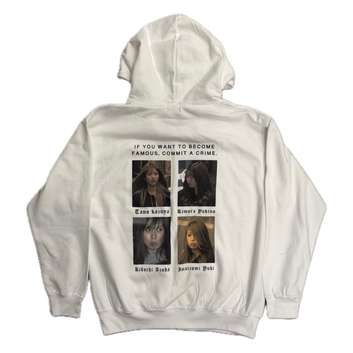 Fine hanzaisha zip hoodie 상세 이미지 1