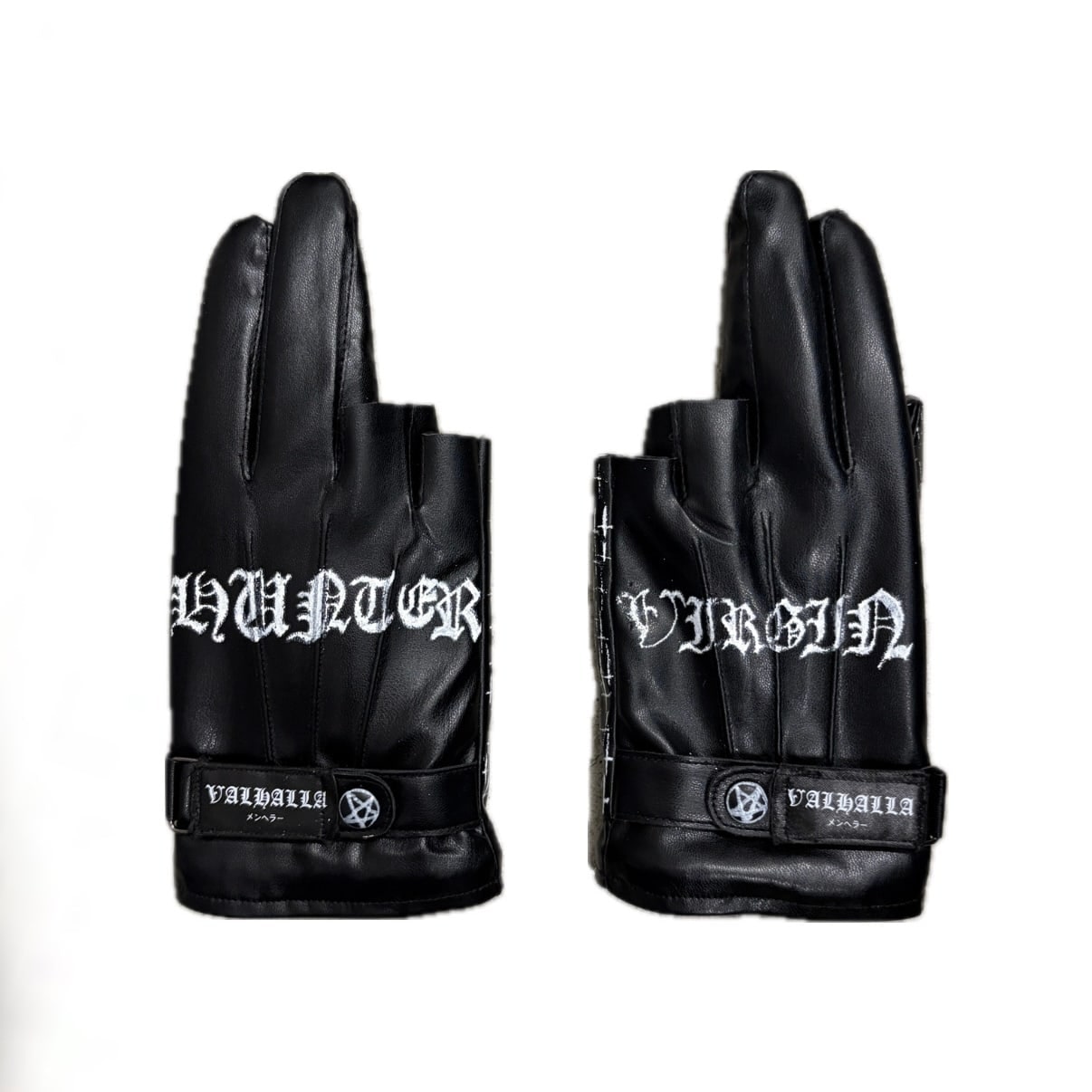 1of1 Virgin Hunter Graffi Leather Gloves 상세 이미지 1