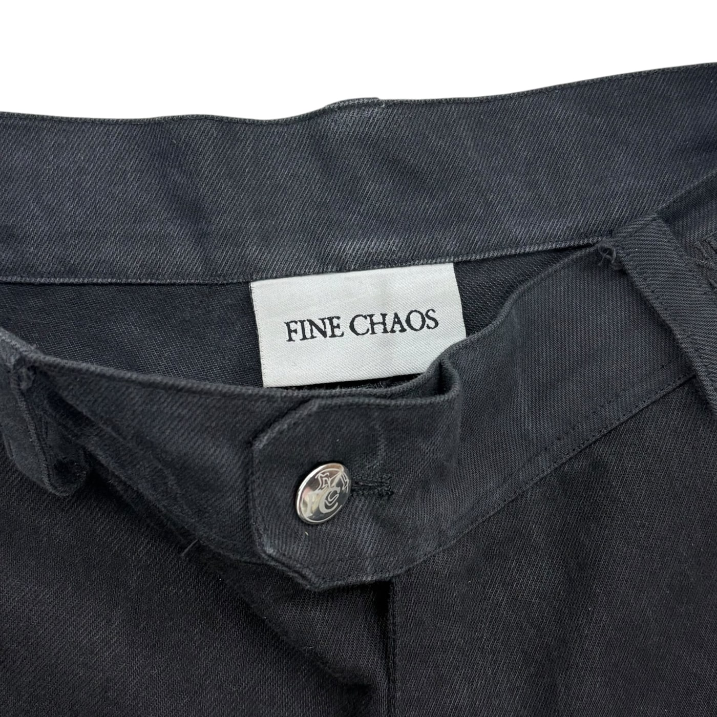 FINE CHAOS Black Zippered Pants 상세 이미지 7