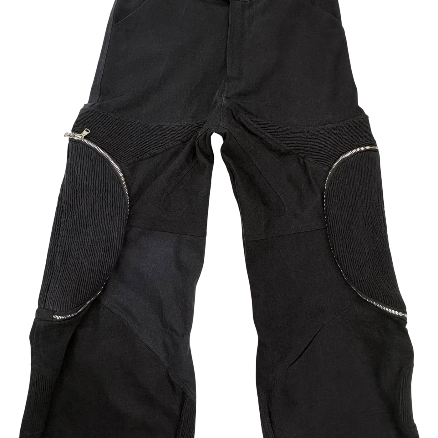 FINE CHAOS Black Zippered Pants 상세 이미지 2