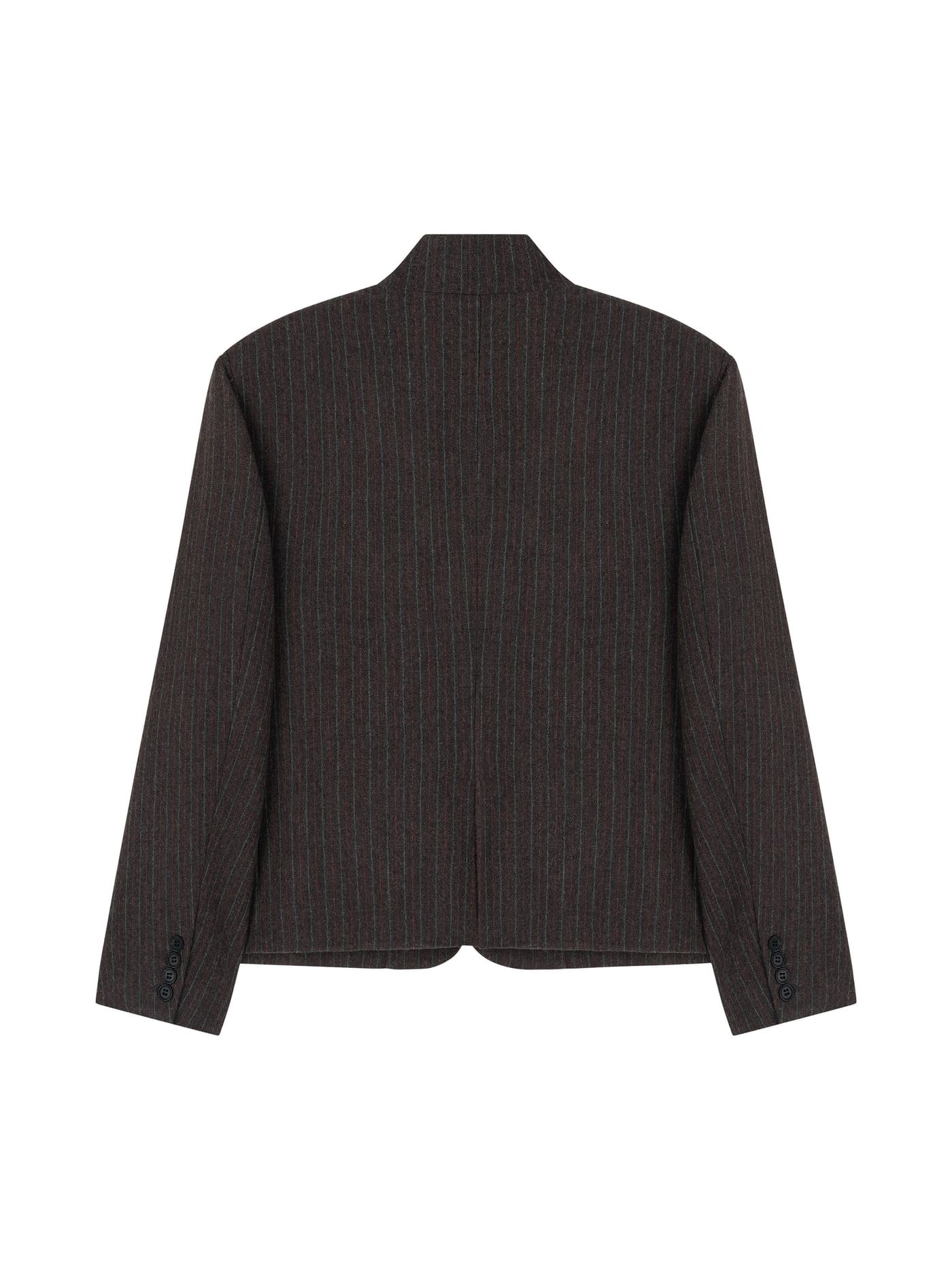 WOOL UNBALANCE BLAZER (GRAY) 상세 이미지 2