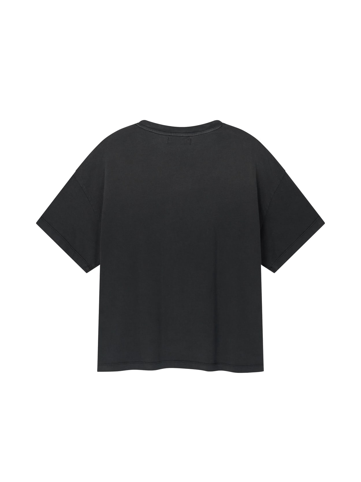 COTTON MATTHAUS T-SHIRT (BLACK) 상세 이미지 2