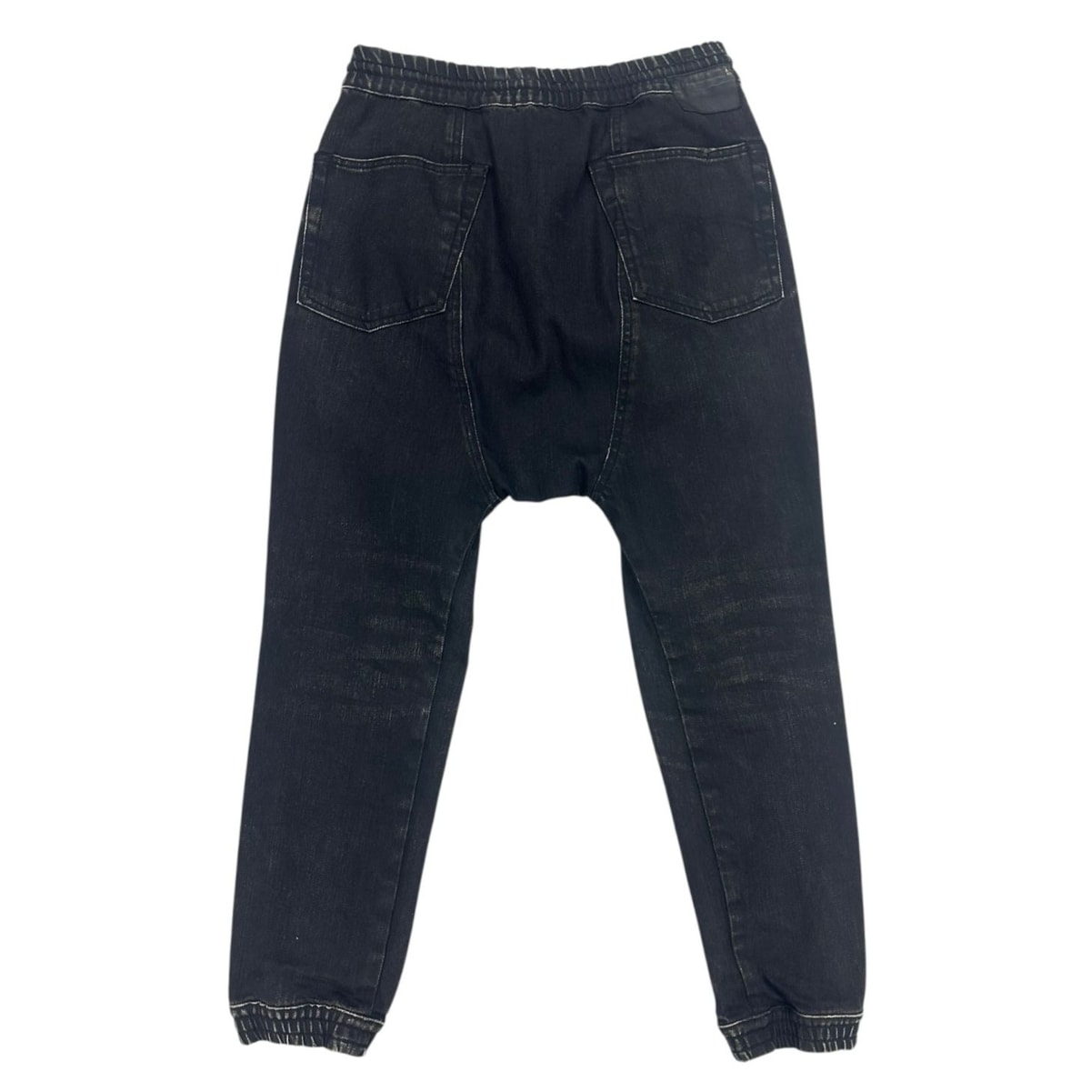R13 Black Denim Baggy Pants