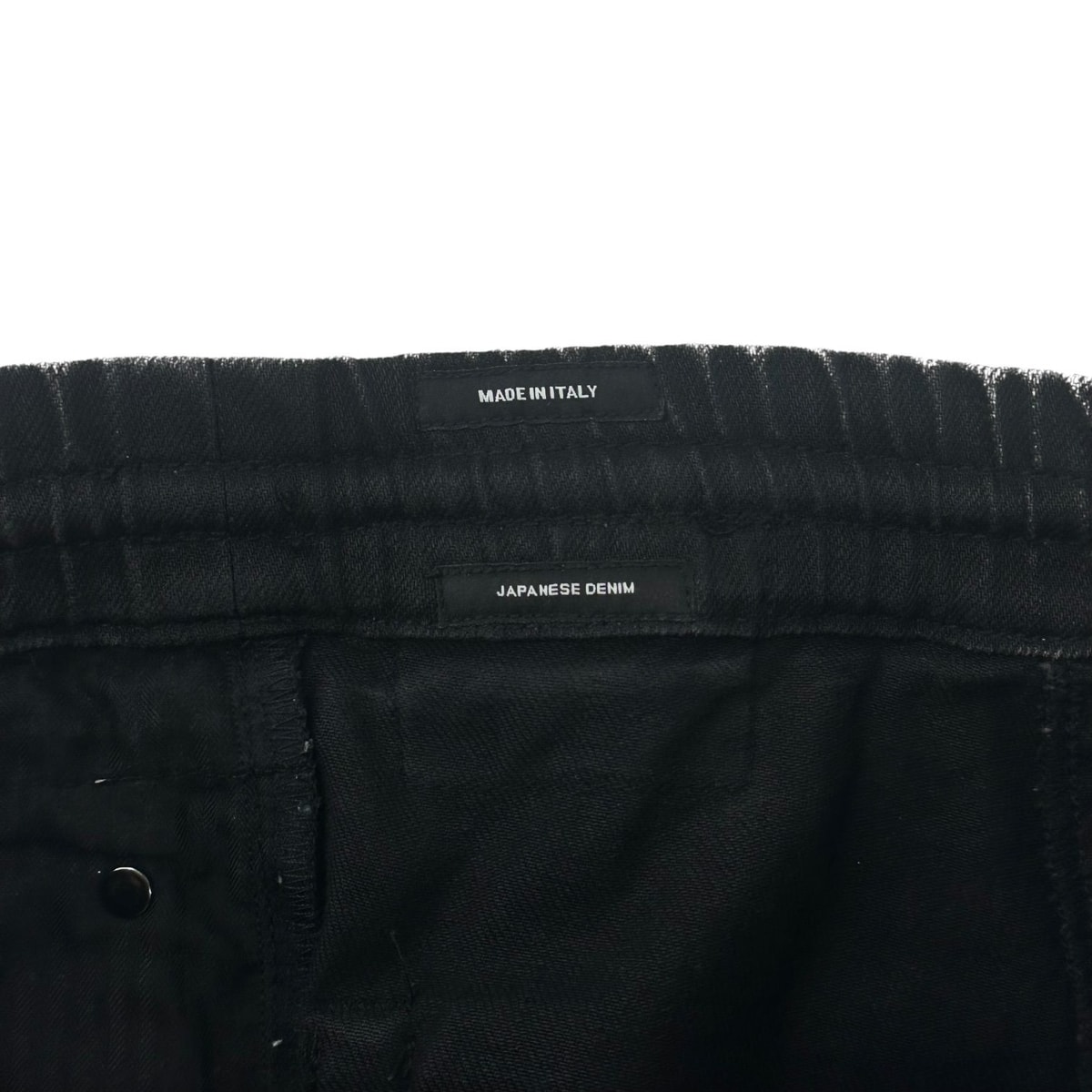 R13 Black Denim Baggy Pants