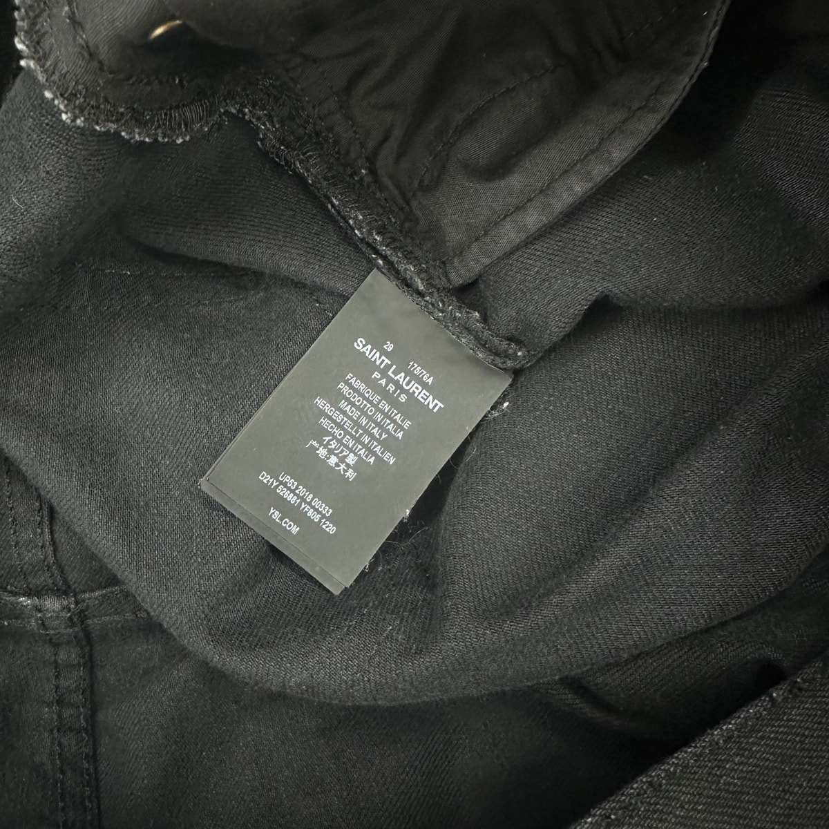 SAINT LAURENT Slim Fit Jeans