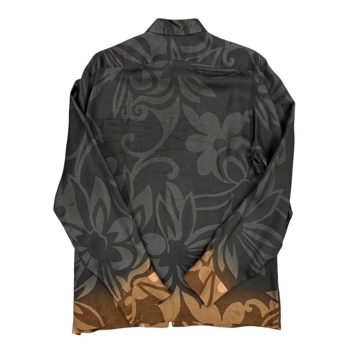 Dries Van Noten Floral Print Button-Up Shirt