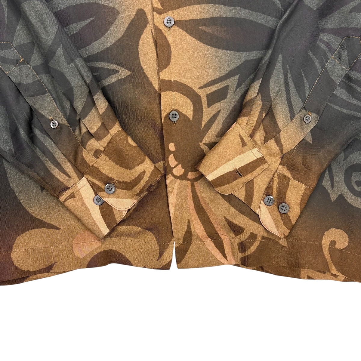 Dries Van Noten Floral Print Button-Up Shirt