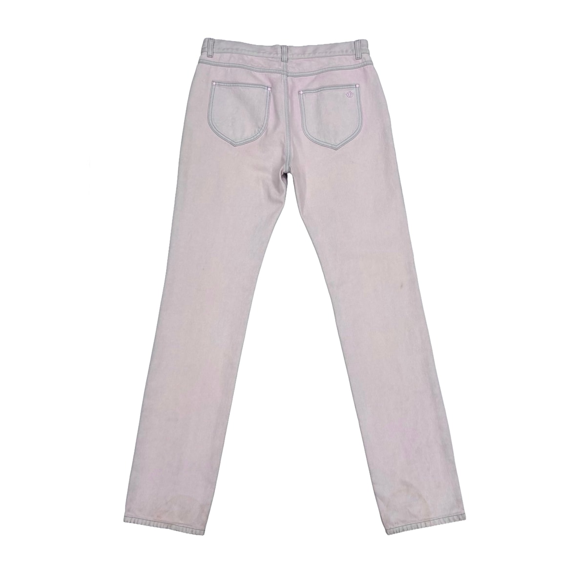 LOUIS VUITTON Light Pink Denim Pants