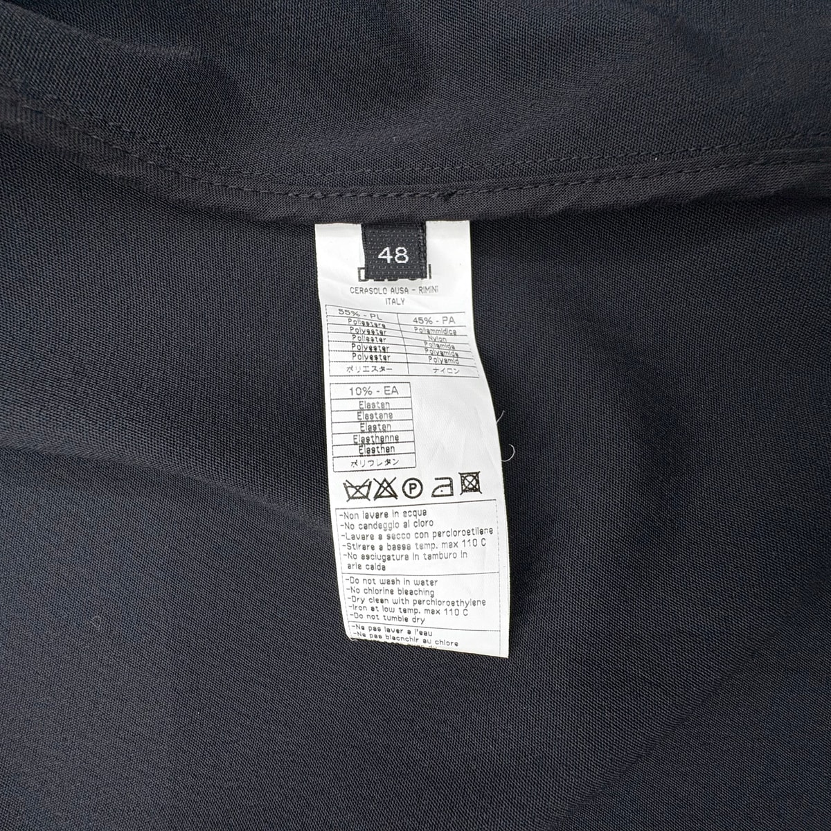 TOM REBL Black Blazer Jacket