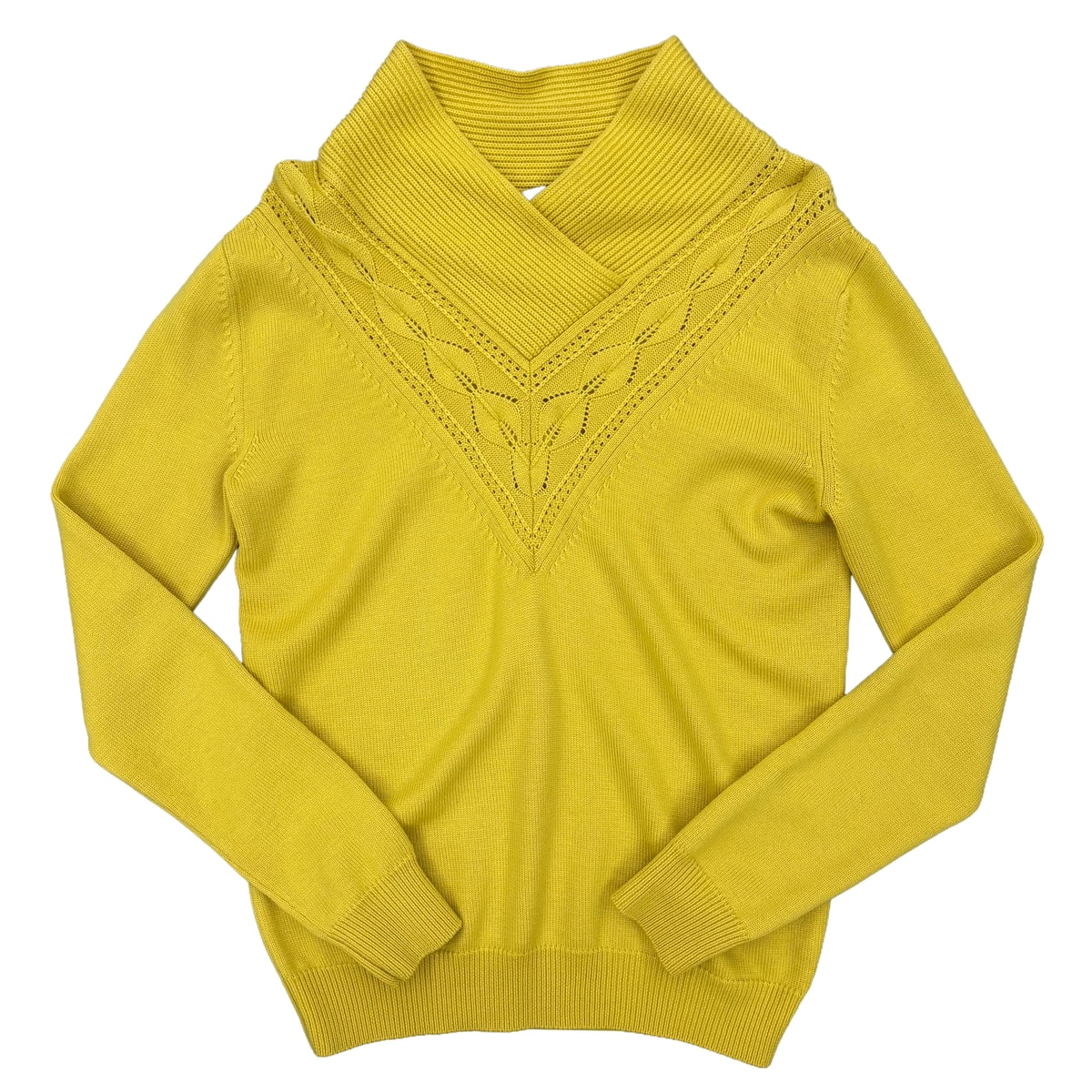 KRISVANASSCHE Knitted Yellow Sweater