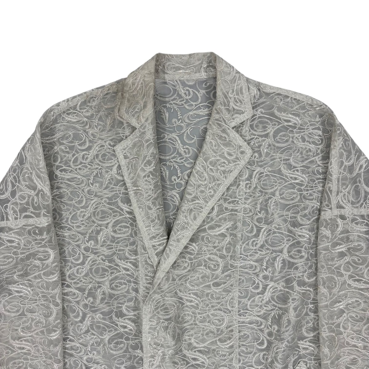 Sulvam Patterned Long Coat