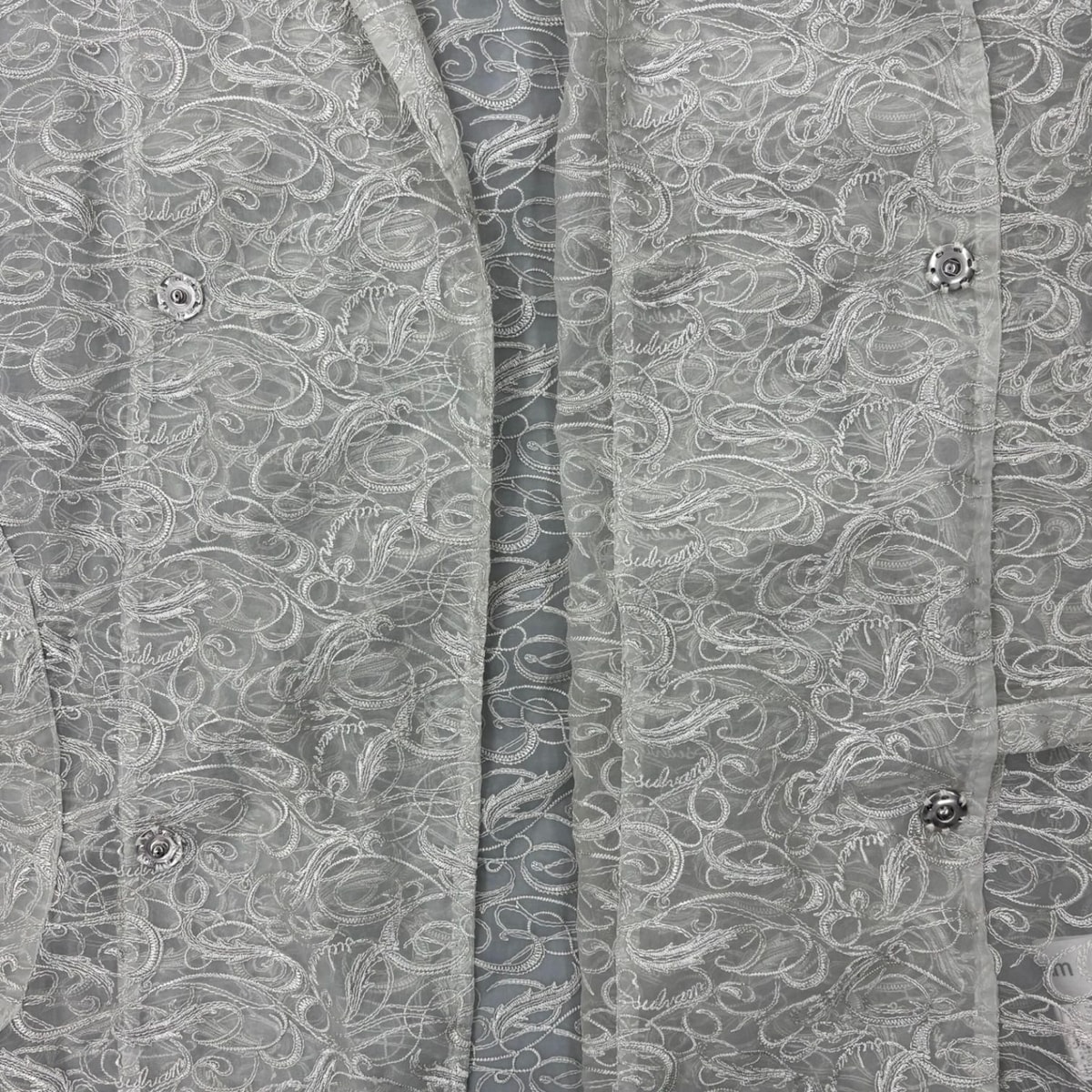 Sulvam Patterned Long Coat