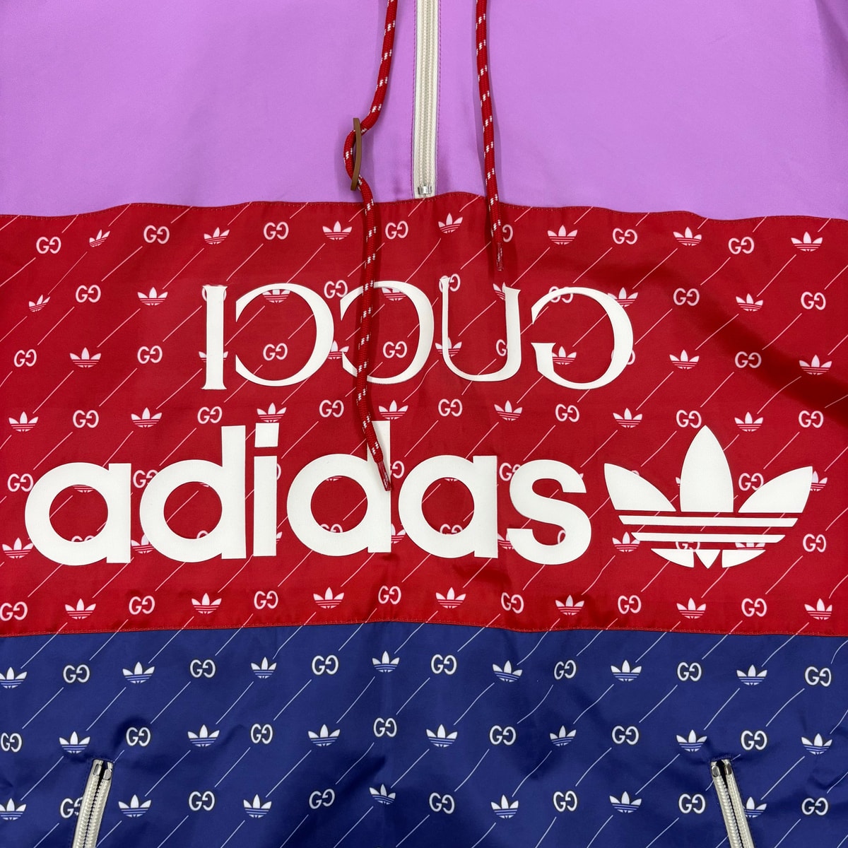 Gucci x Adidas 22AW Half ZIp Windbreaker