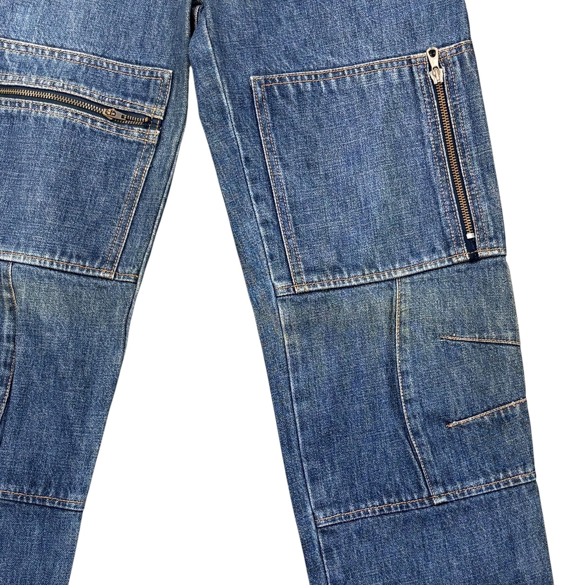 Walter Van Beirendonck Cargo Denim Pants