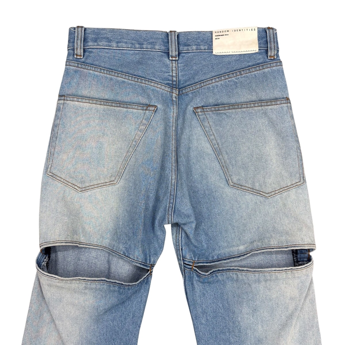 RANDOM IDENTITIES Denim Pants