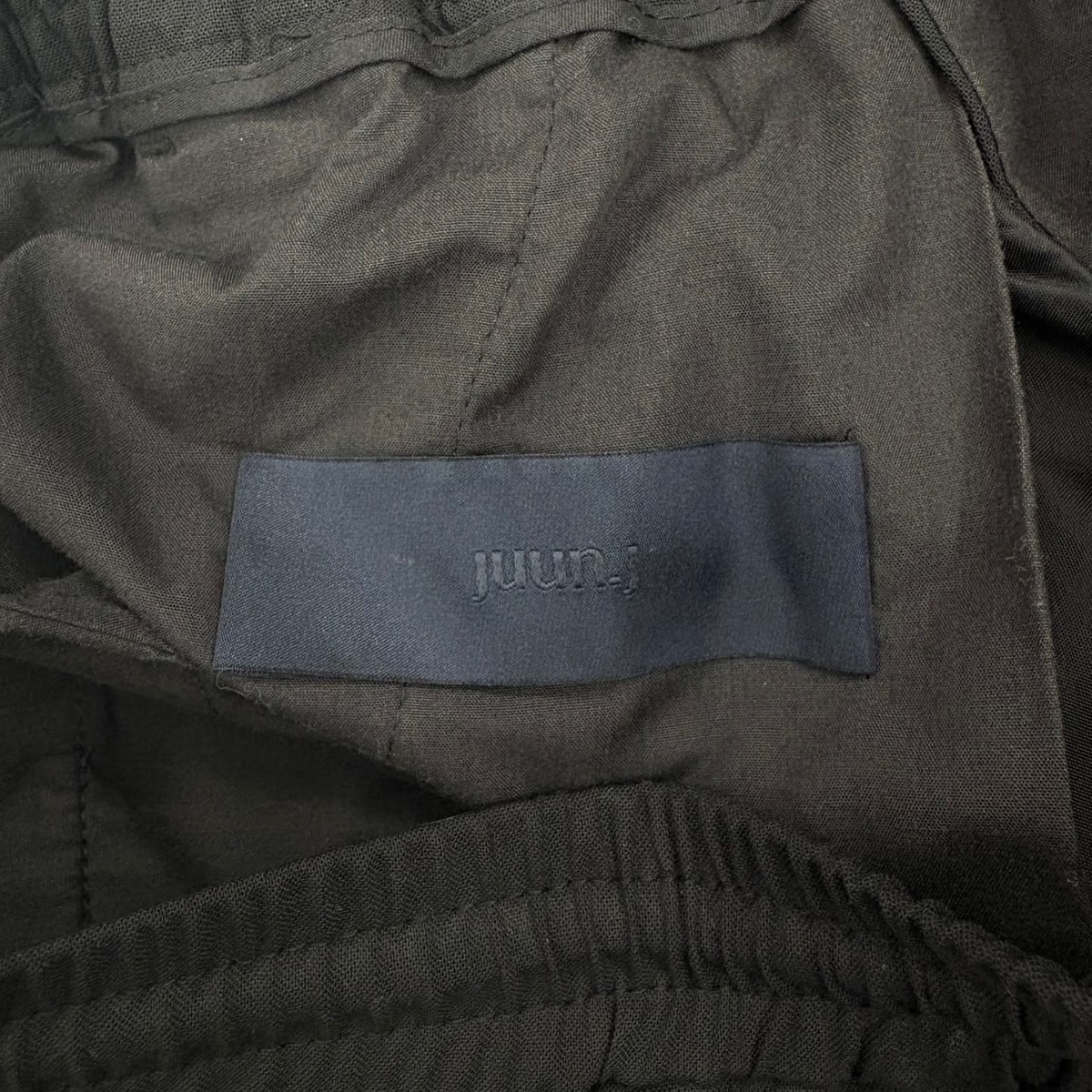 JUUN.J Black Cargo Pants