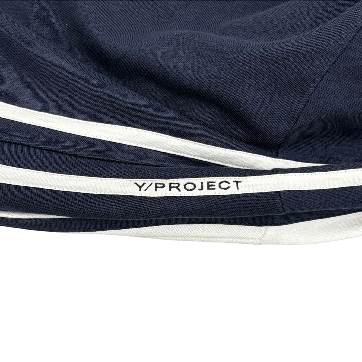Y/Project AW18 双层卫衣 海军蓝与白