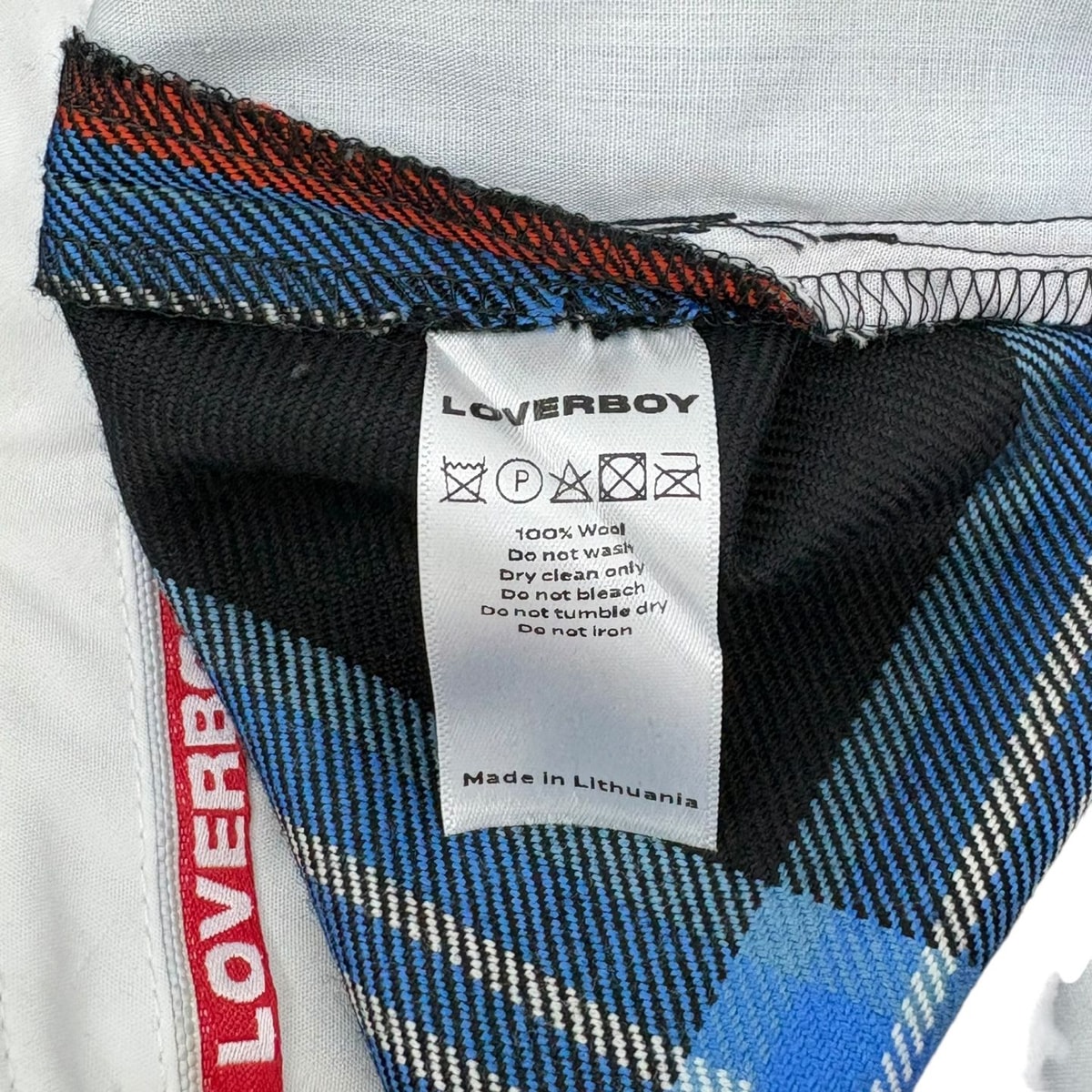 LOVERBOY Plaid Trousers