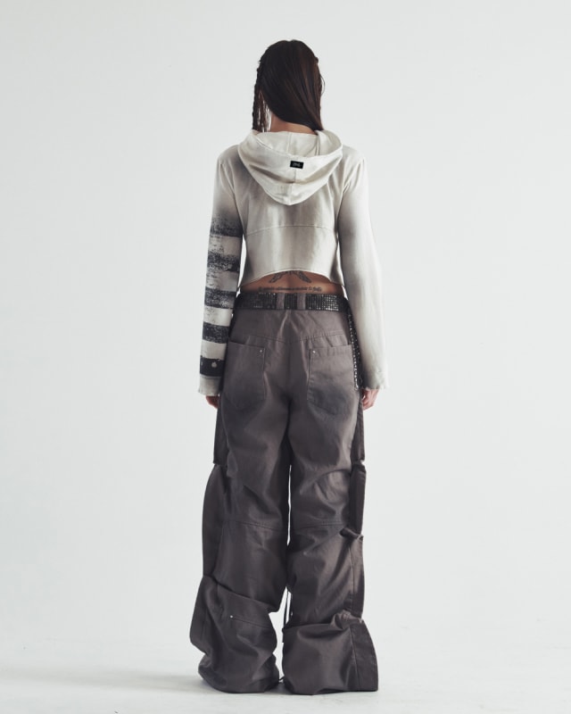 ZIZI SHIRT HOODIE [WHITE]