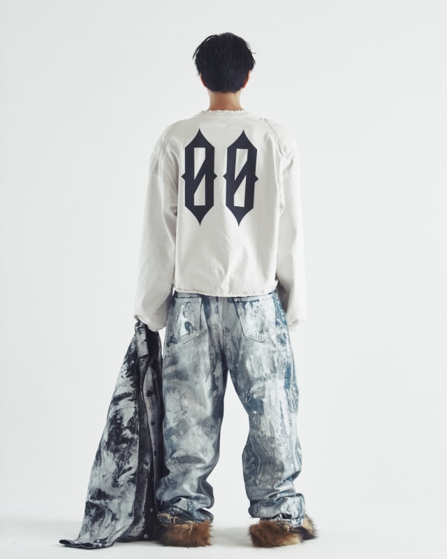 BAM PADDED LONG SLEEVE WHITE