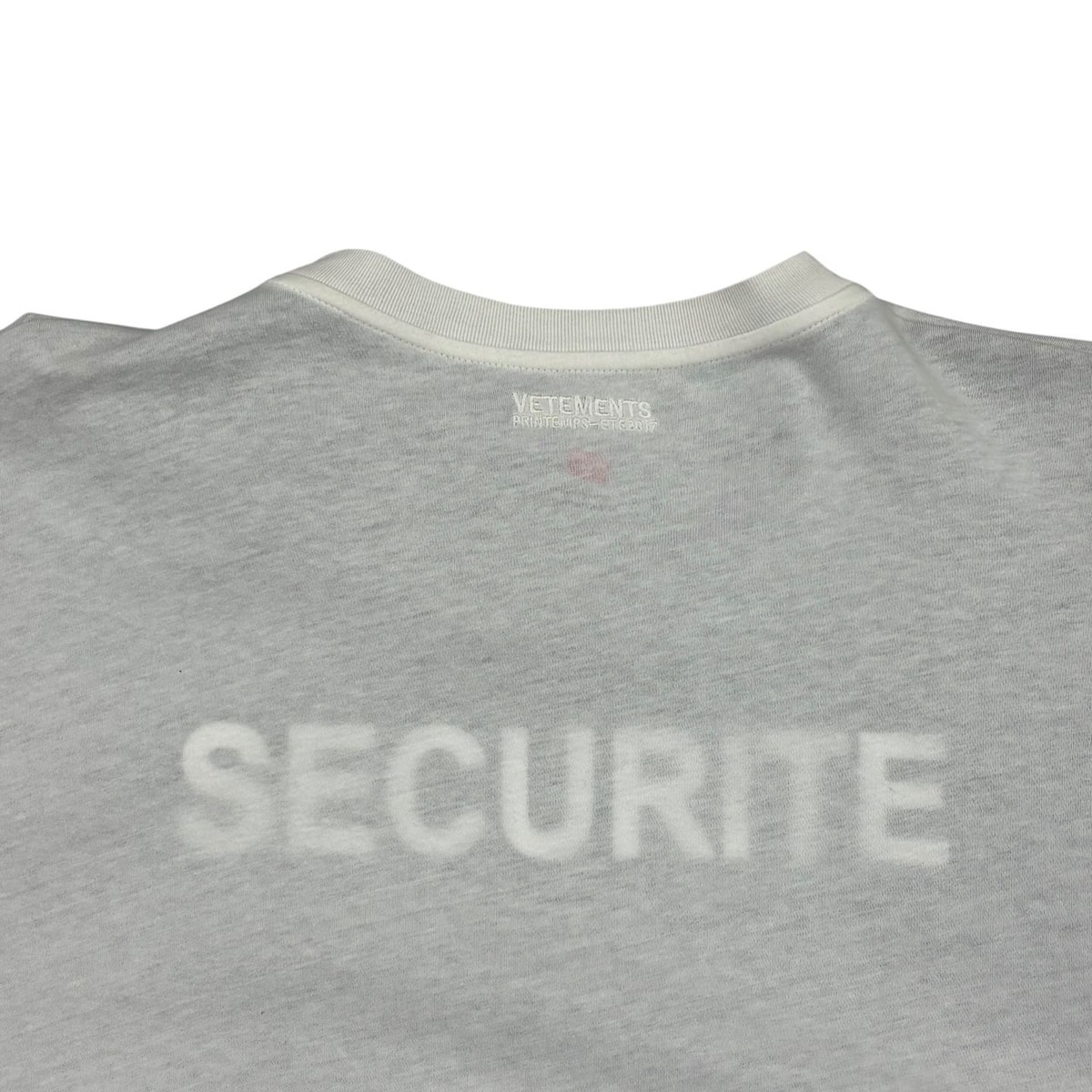 ヴェトモン セキュリテ Tシャツ