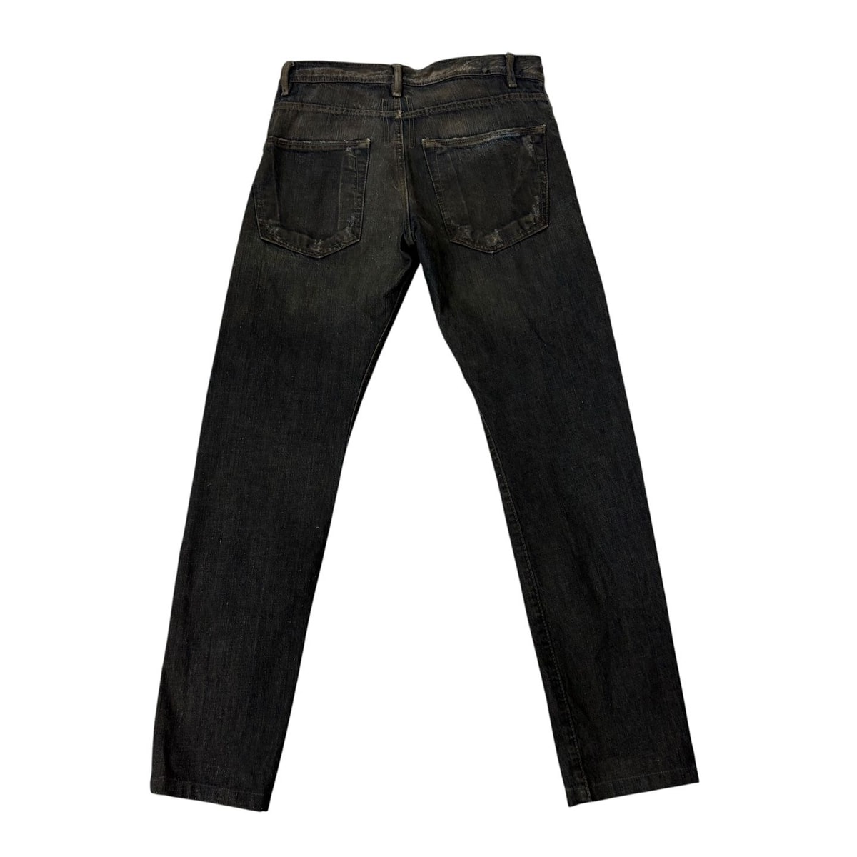 RICK OWENS DRKSHDW ブラック ウォッシュド デニム ジーンズ