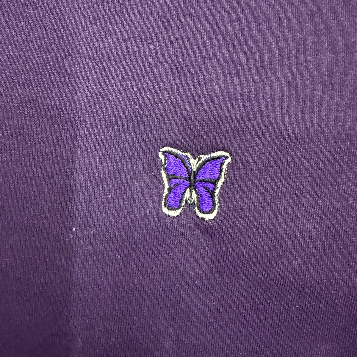 NEEDLES Purple Turtleneck T-Shirt
