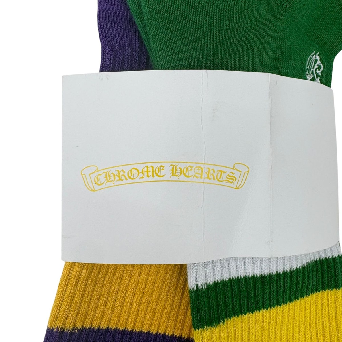CHROME HEARTS Colorful Striped Socks