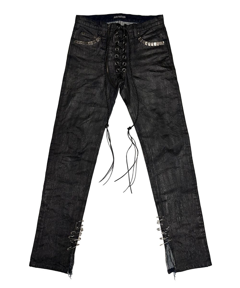 69 COATED JEANS